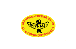 mahalo klistermärke
