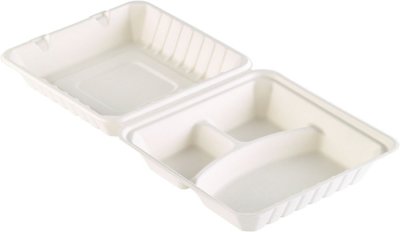 Mealbox kvadratisk 3-fack 350/120/120ml