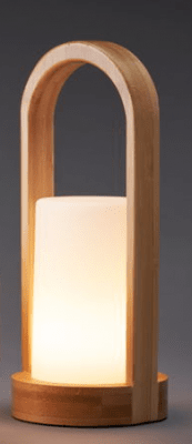 LEDlampa Easy Bambu 12h
