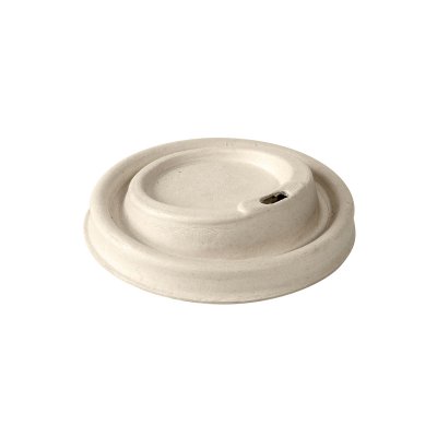 Lock till pappersmugg, bagasse, 35/47/59 cl Brun