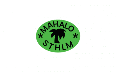 mahalo klistermärke